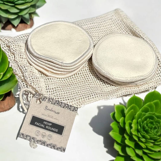 Reusable Facial Rounds | Hemp Cotton