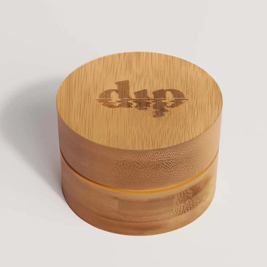 Mini Dip Bamboo Travel Case with Coaster