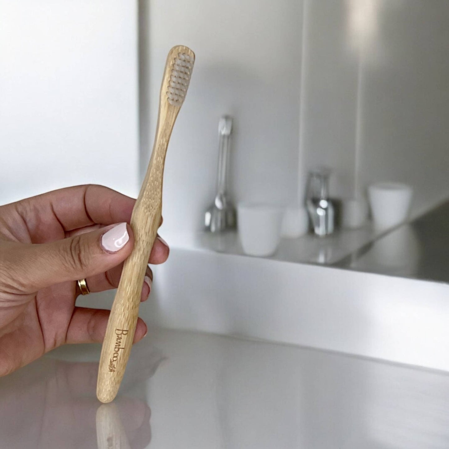 Compostable Bamboo Toothbrush | Adult