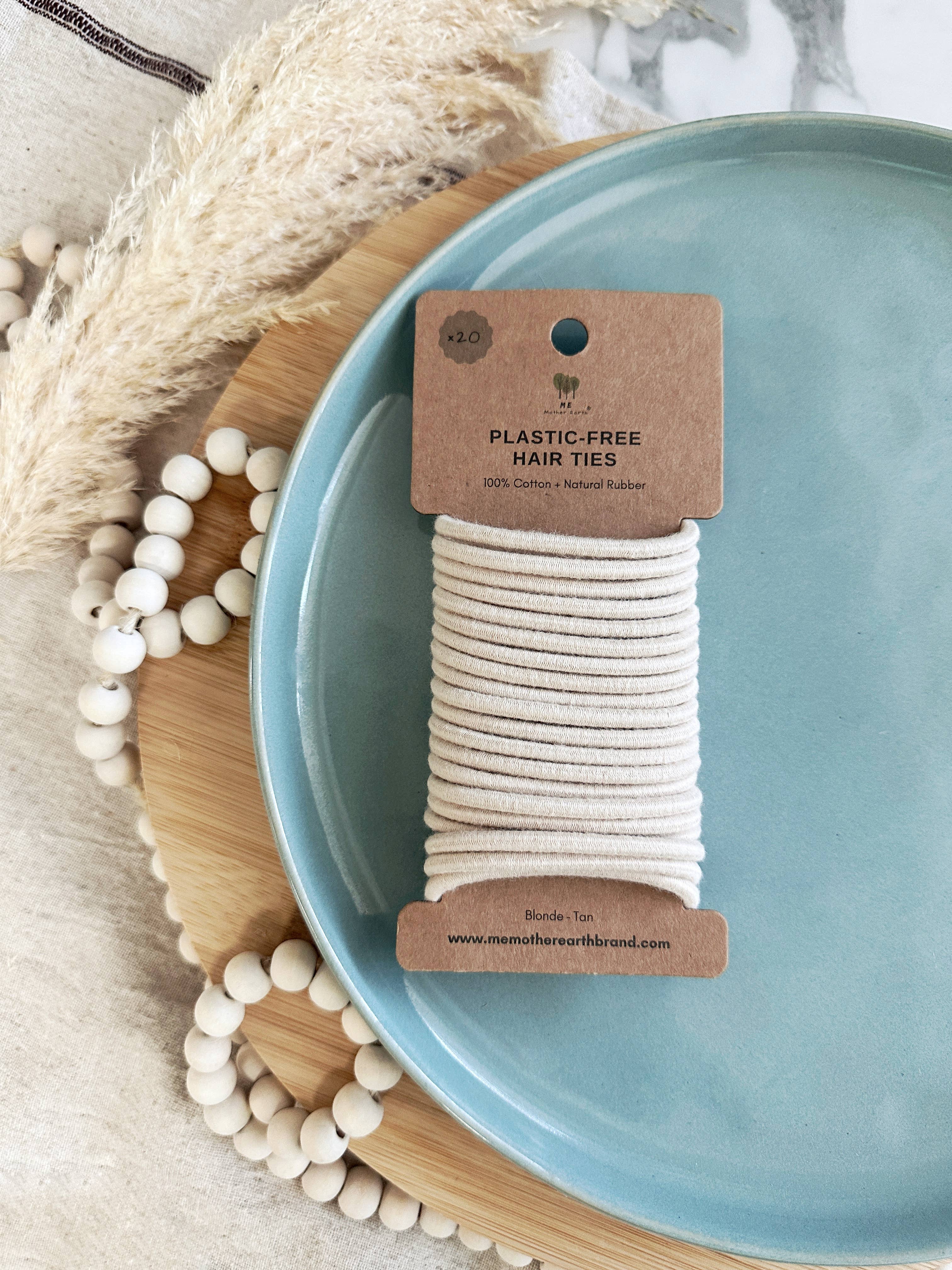 Plastic-Free Hair Ties – Tide & Tare Refillery