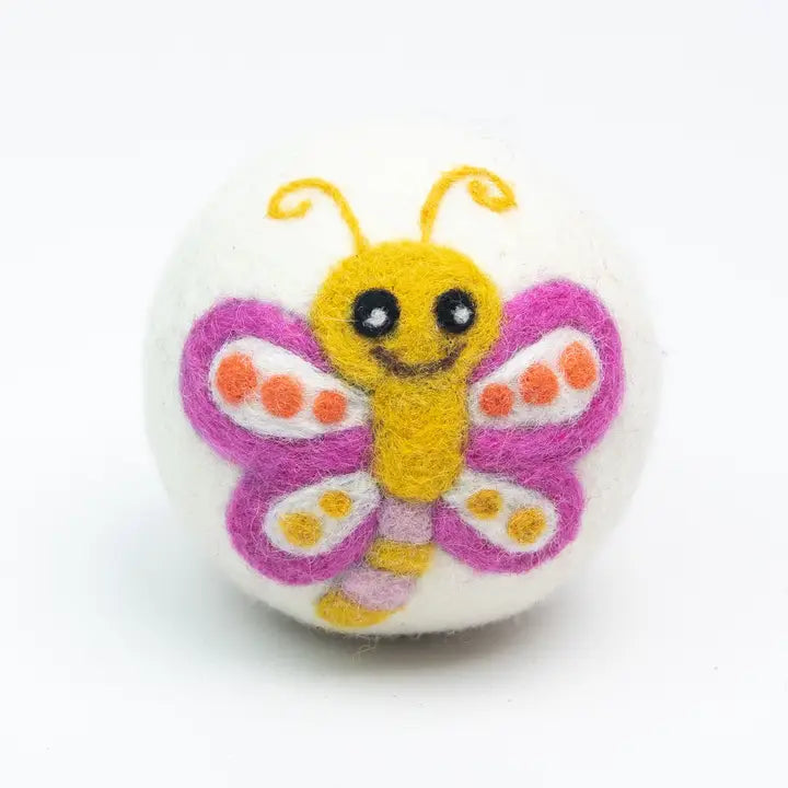 Hand Felted | Eco Wool Dryer Balls | WFTO Certified