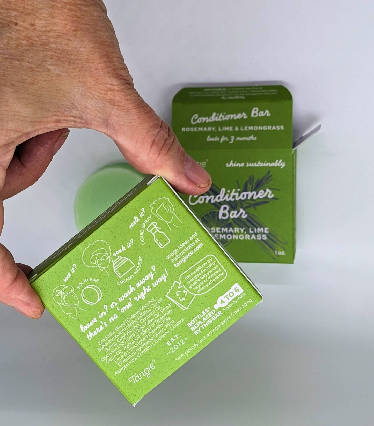 Conditioner Bar | Rosemary, Lime & Lemongrass