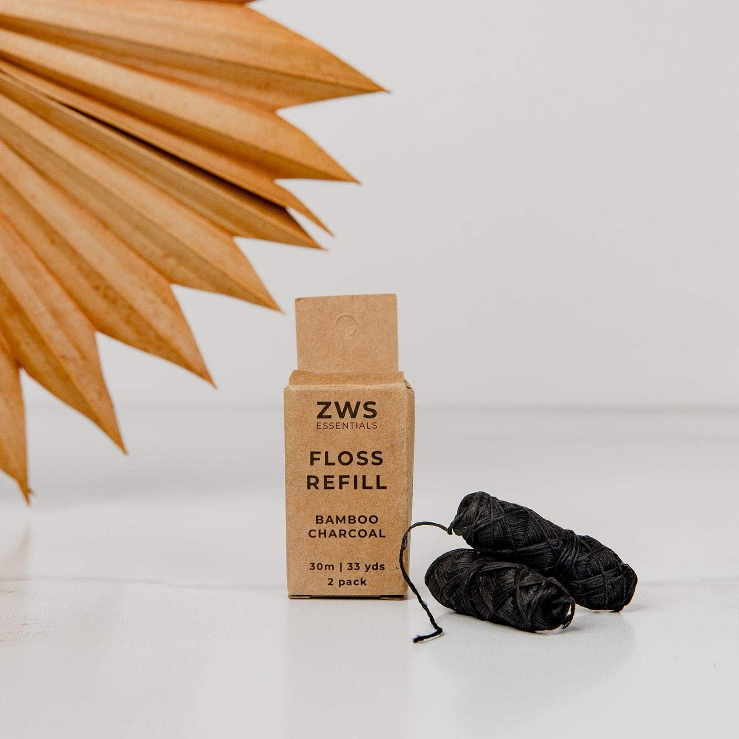 Vegan Bamboo Charcoal Floss