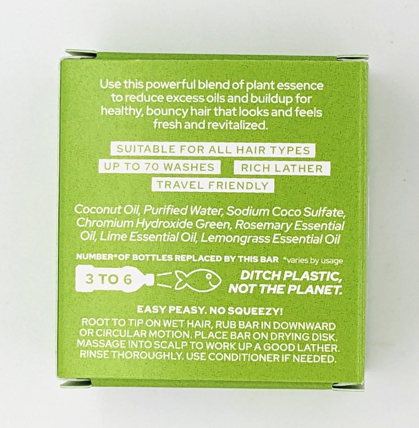 Shampoo Bar | Rosemary, Lime & Lemongrass