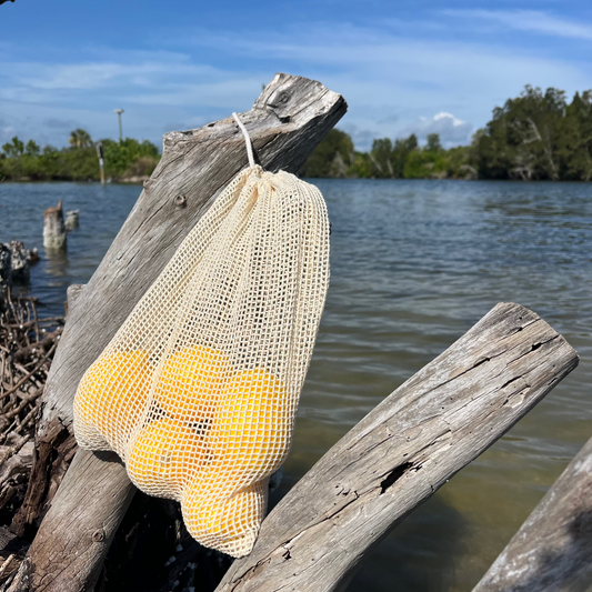 Organic Cotton Mesh Produce Bag