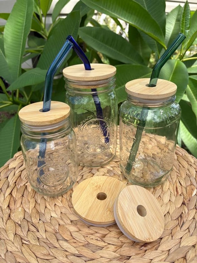 Bamboo Mason Jar Lids | Wide & Standard