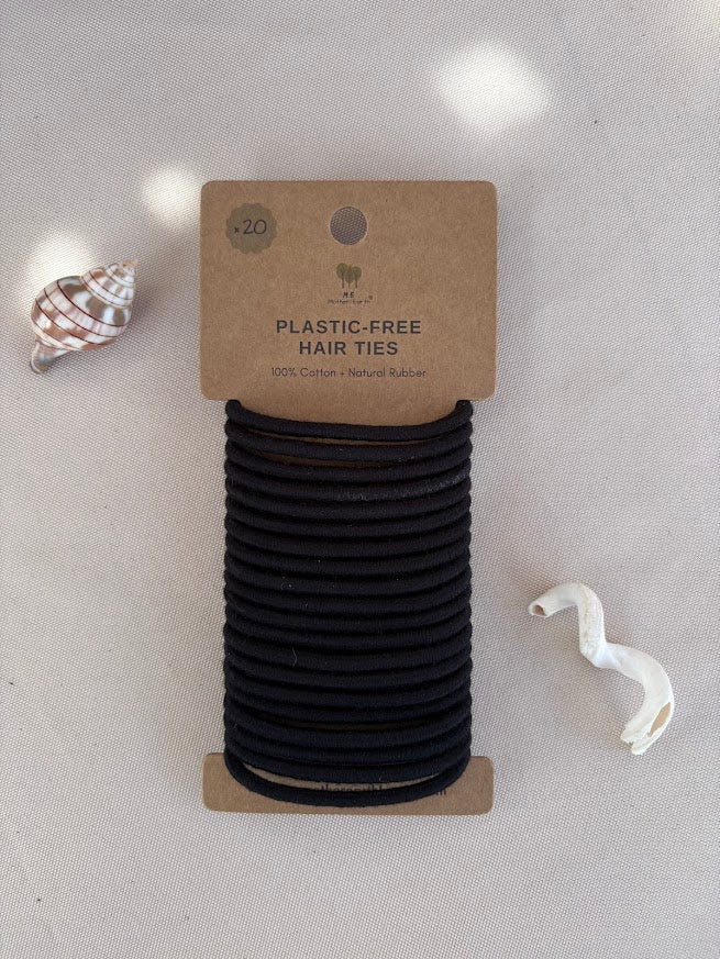 Plastic-Free Hair Ties