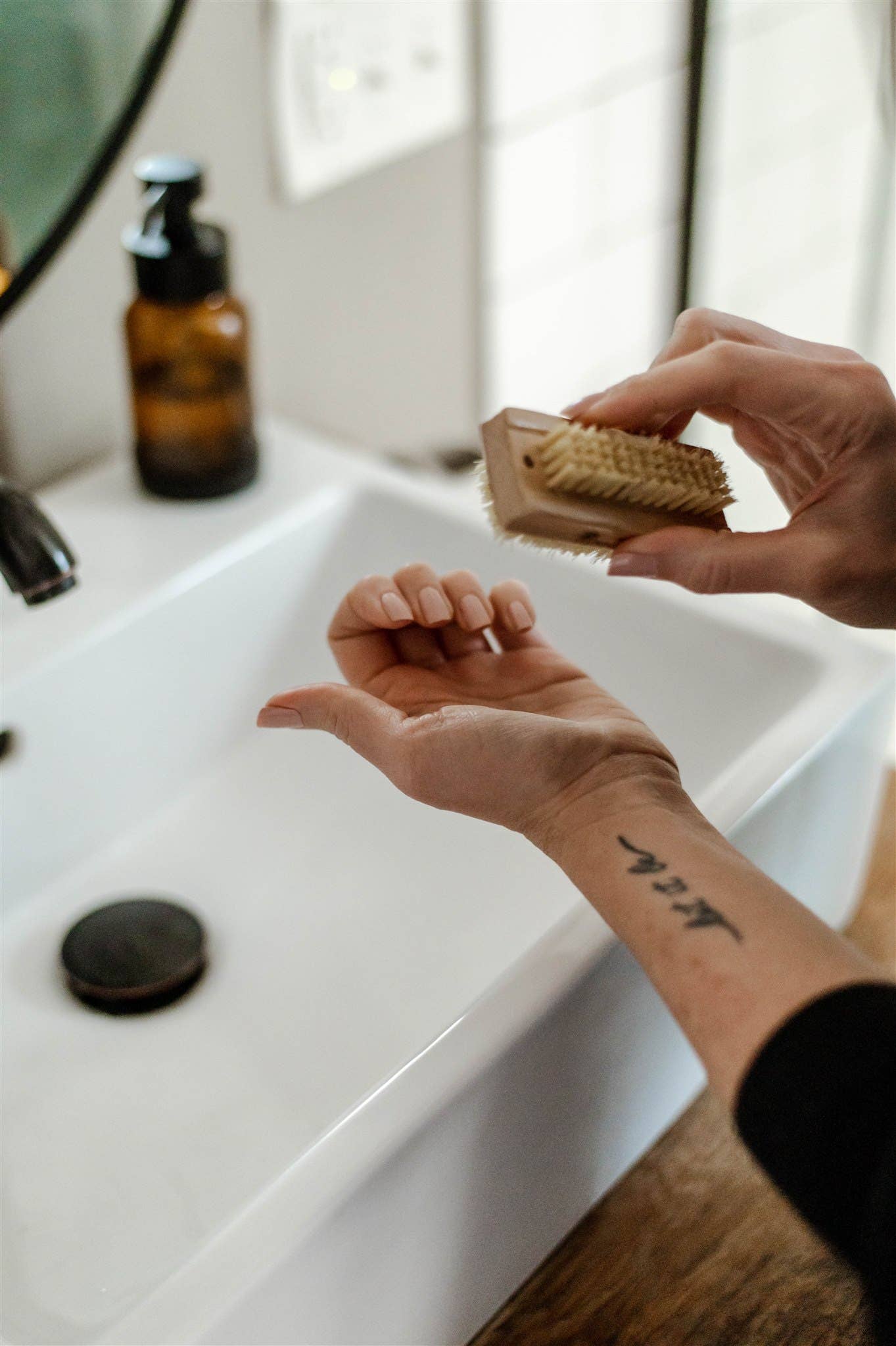 Nail Brush | Wood with Sisal Bristles