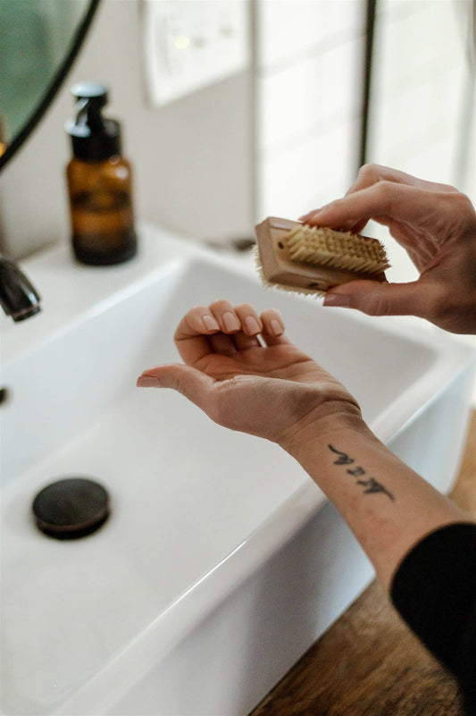 Nail Brush | Wood with Sisal Bristles